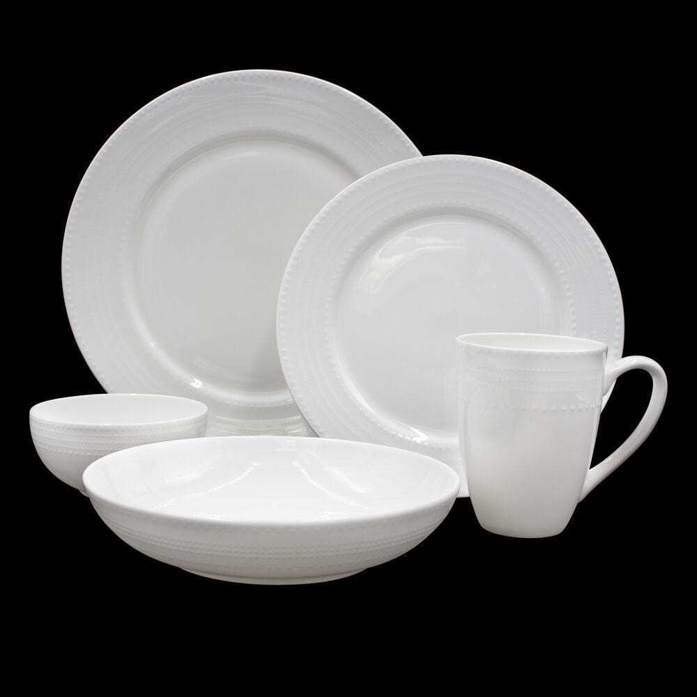 Annabel 40 Piece Dinnerware Set, Service for 8