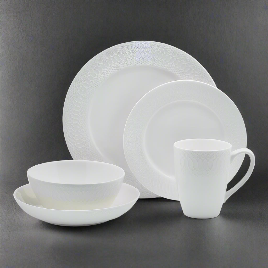 Levi 40 Piece Dinnerware Set, Service for 8