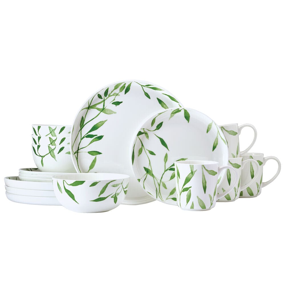 Akira Vegan Bone™ 16 Piece Dinnerware Set, Service for 4