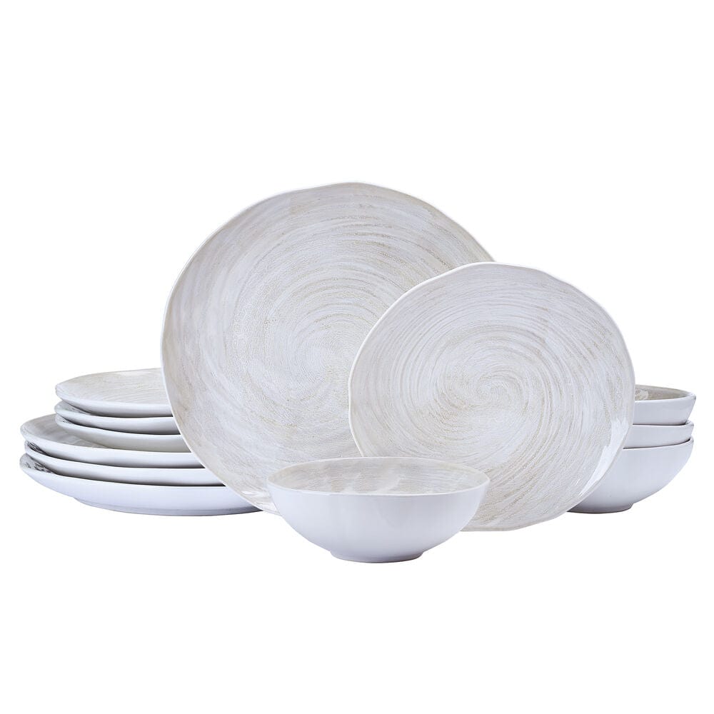 Harley 12 Piece Dinnerware Set, Service for 4