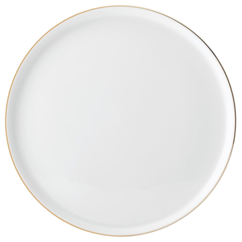 Samantha Gold Rim 12 Piece Dinnerware Set, Service for 4