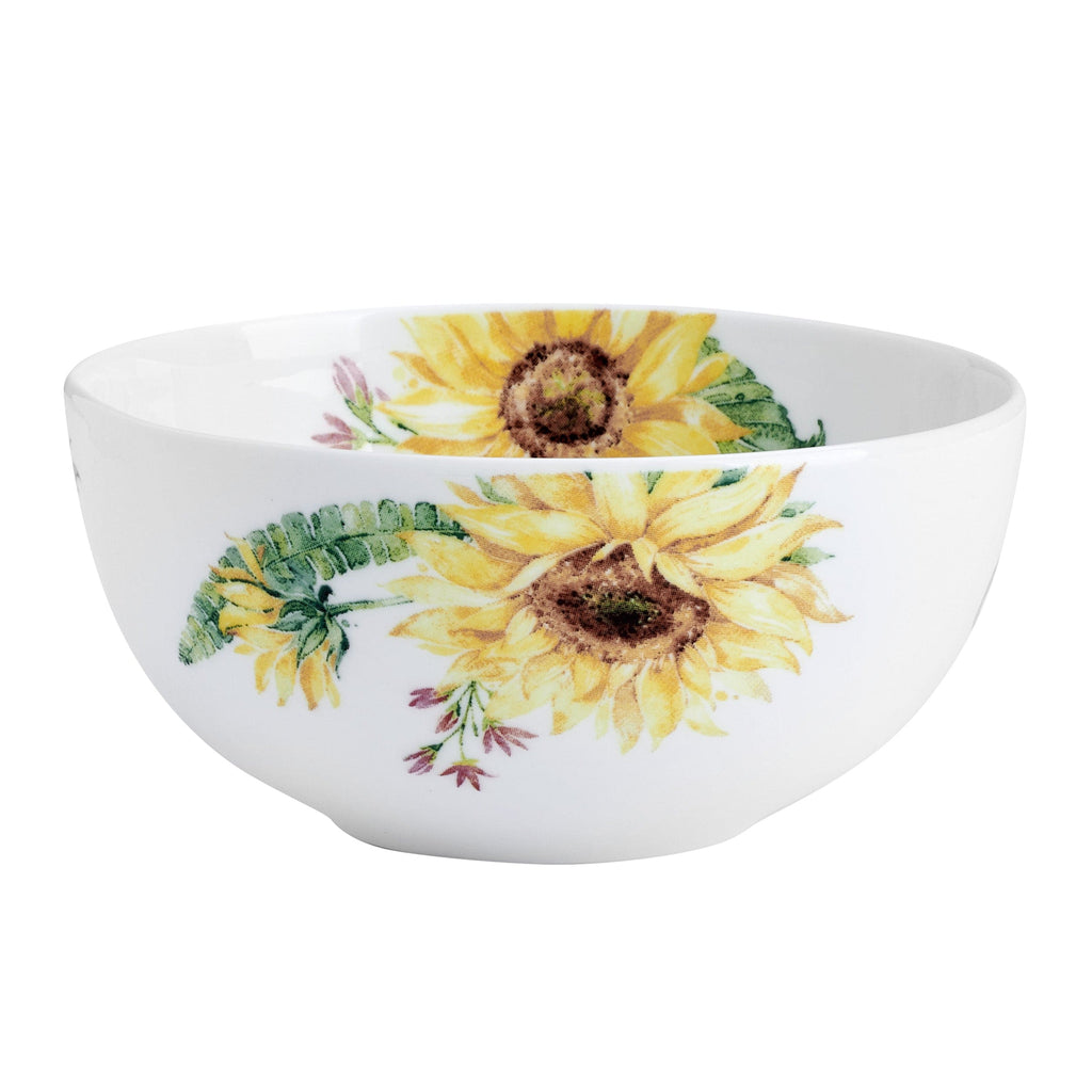 Sunflower Set of 6 Fruit Bowls