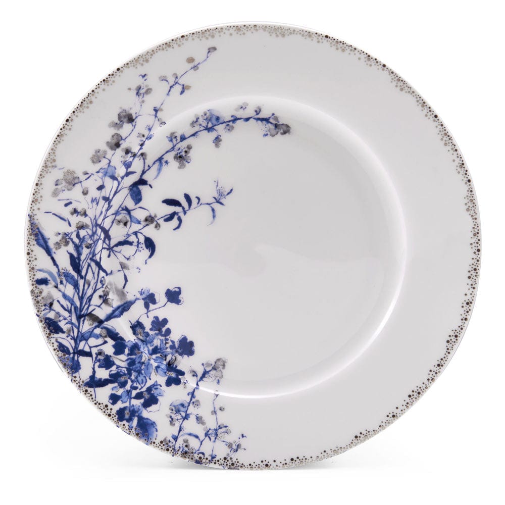Kaia Platinum Set of 4 Dinner Plates