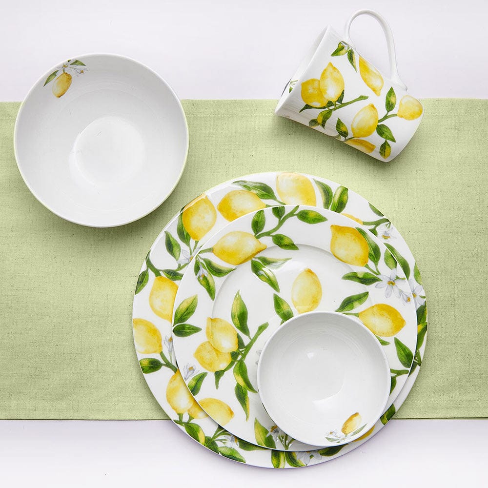 Lemons Set of 4 Fruit Bowls