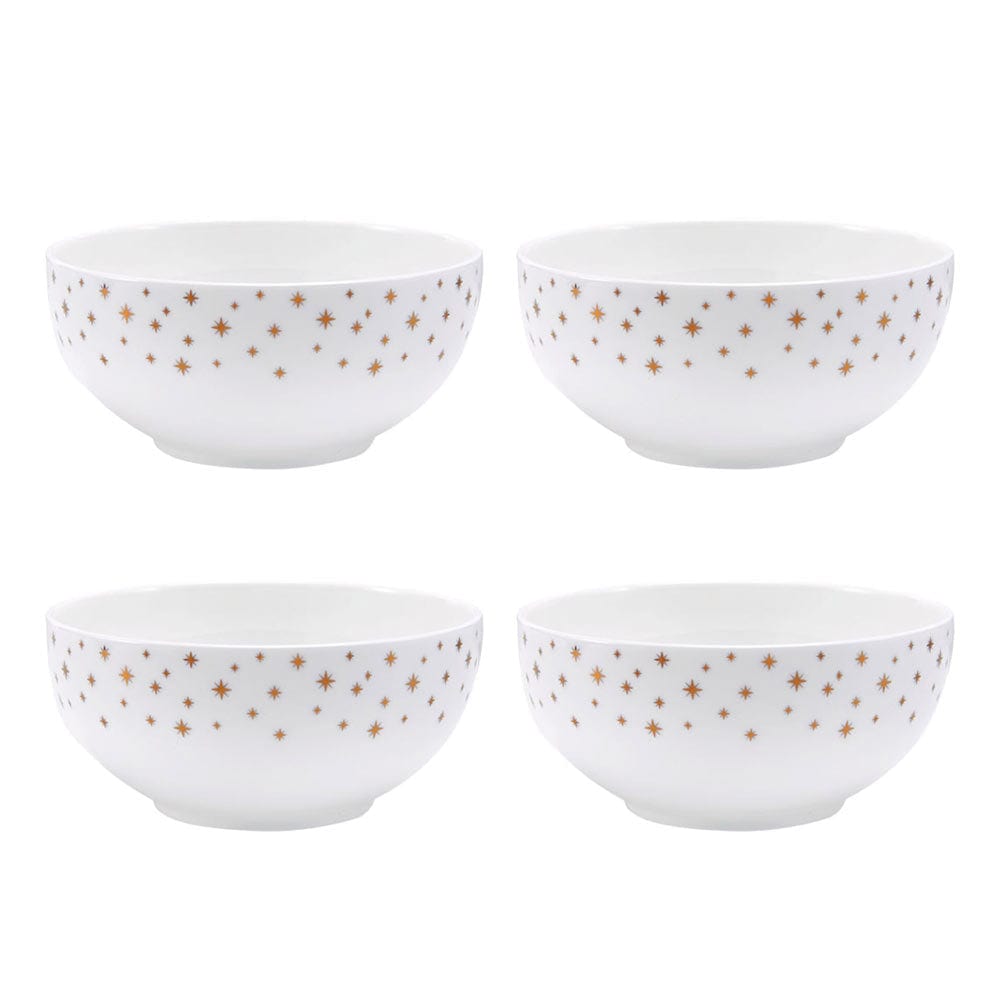 Millie Gold Set of 4 All Purpose Bowls