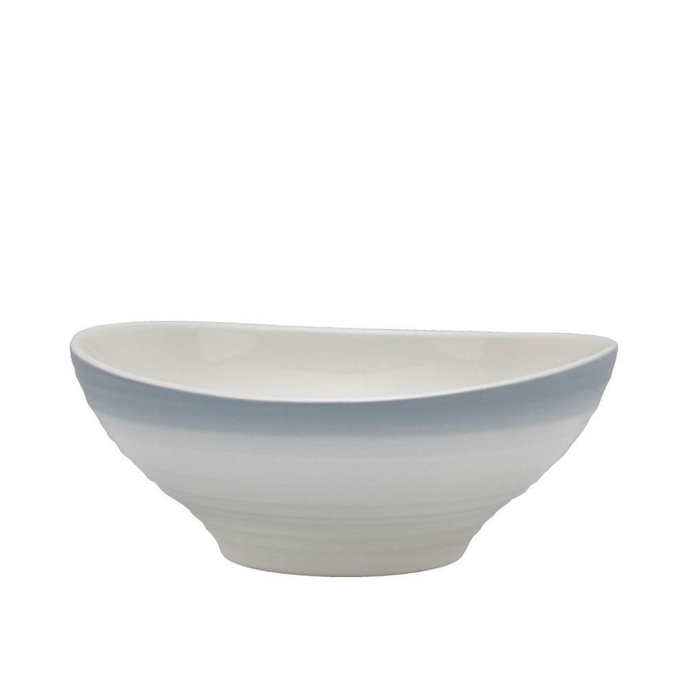 Swirl Ombre Grey 16 Piece Dinnerware Set, Service for 4